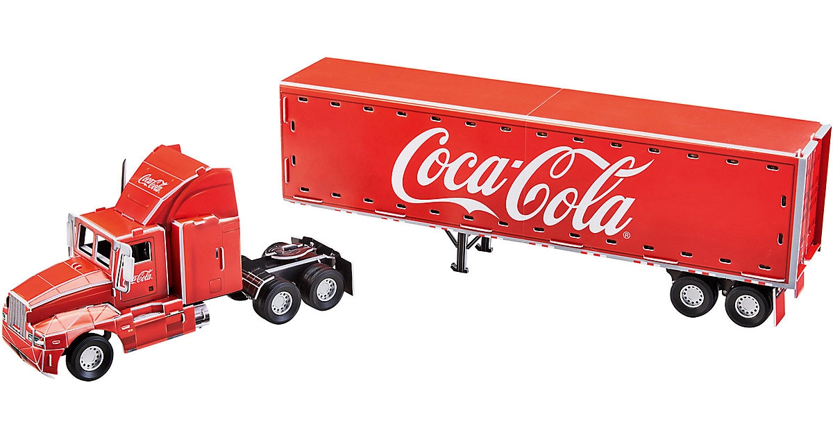 Revell 3D Puzzle Coca Cola mit LED Beleuchtung 58 cm lang ab 12 Jahren