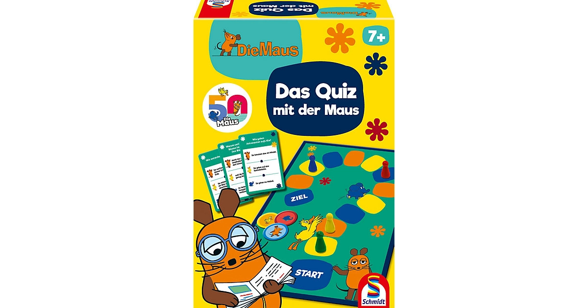Schmidt Spiele 40613 Die Maus, Das Quiz mit der Maus
