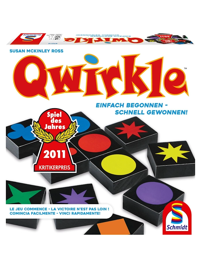 Schmidt Spiele 49014 Qwirkle - Spiel des Jahres 2011