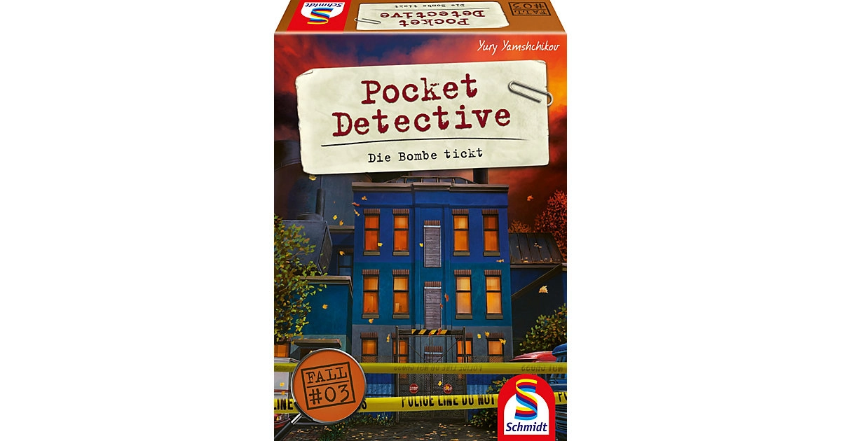Schmidt Spiele 49379 Pocket Detective, Die Bombe tickt