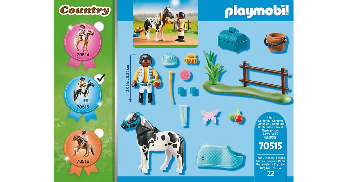 PLAYMOBIL® 70515 Sammelpony Lewitzer