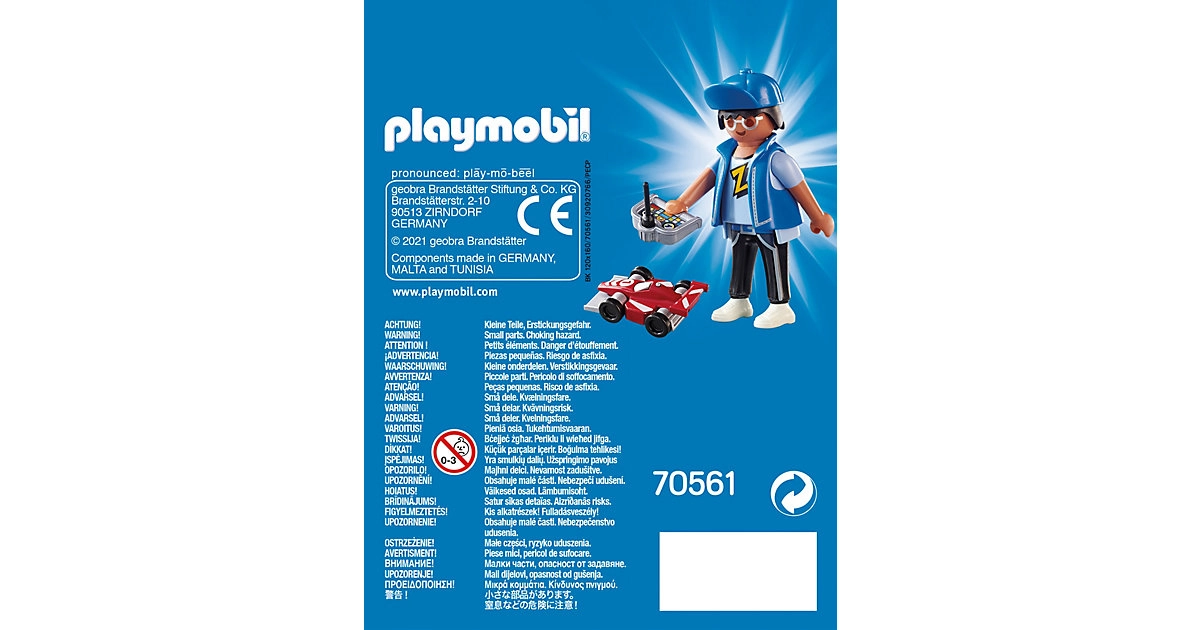 PLAYMOBIL® 70561 Teenie mit RC-Car