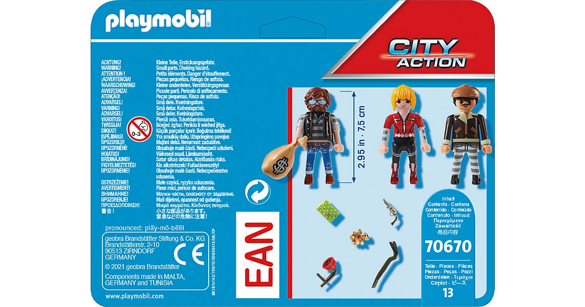 PLAYMOBIL® 70670 Figurenset Ganoven