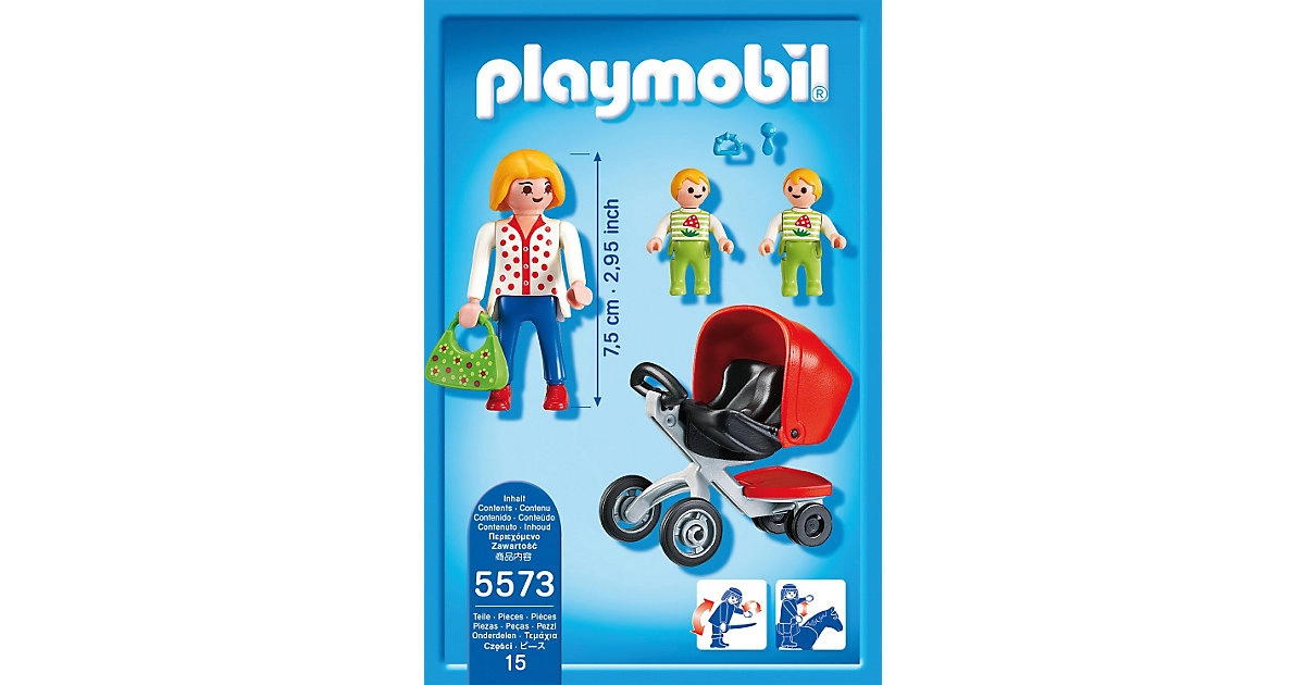 PLAYMOBIL® 5573 Zwillingskinderwagen