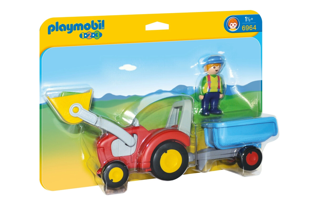 PLAYMOBIL® 6964 Traktor mit Anhänger
