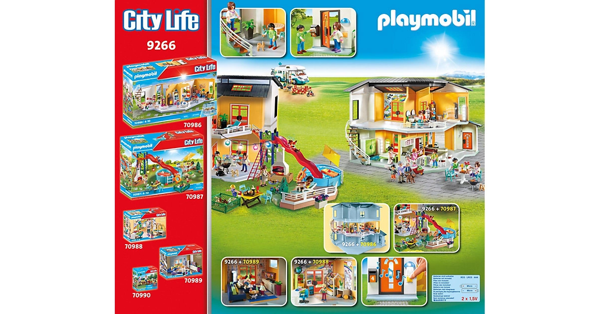 PLAYMOBIL® 9266 Modernes Wohnhaus