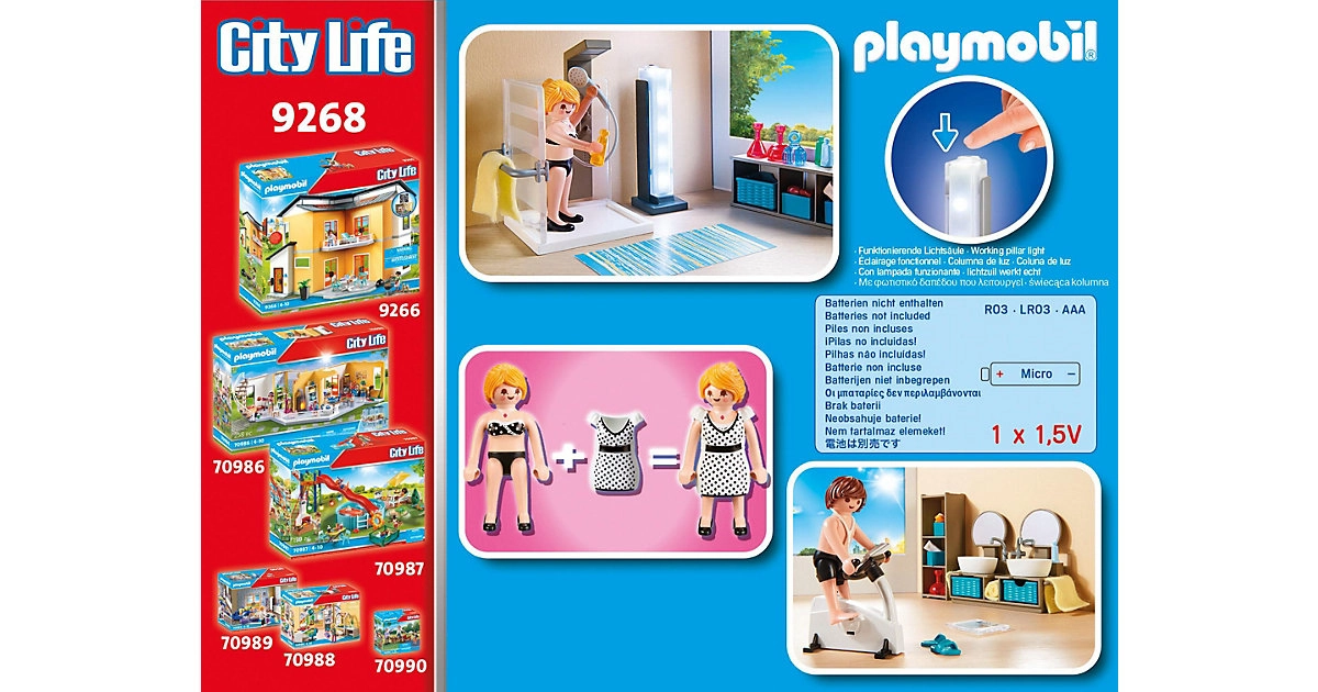 PLAYMOBIL® 9268 Badezimmer