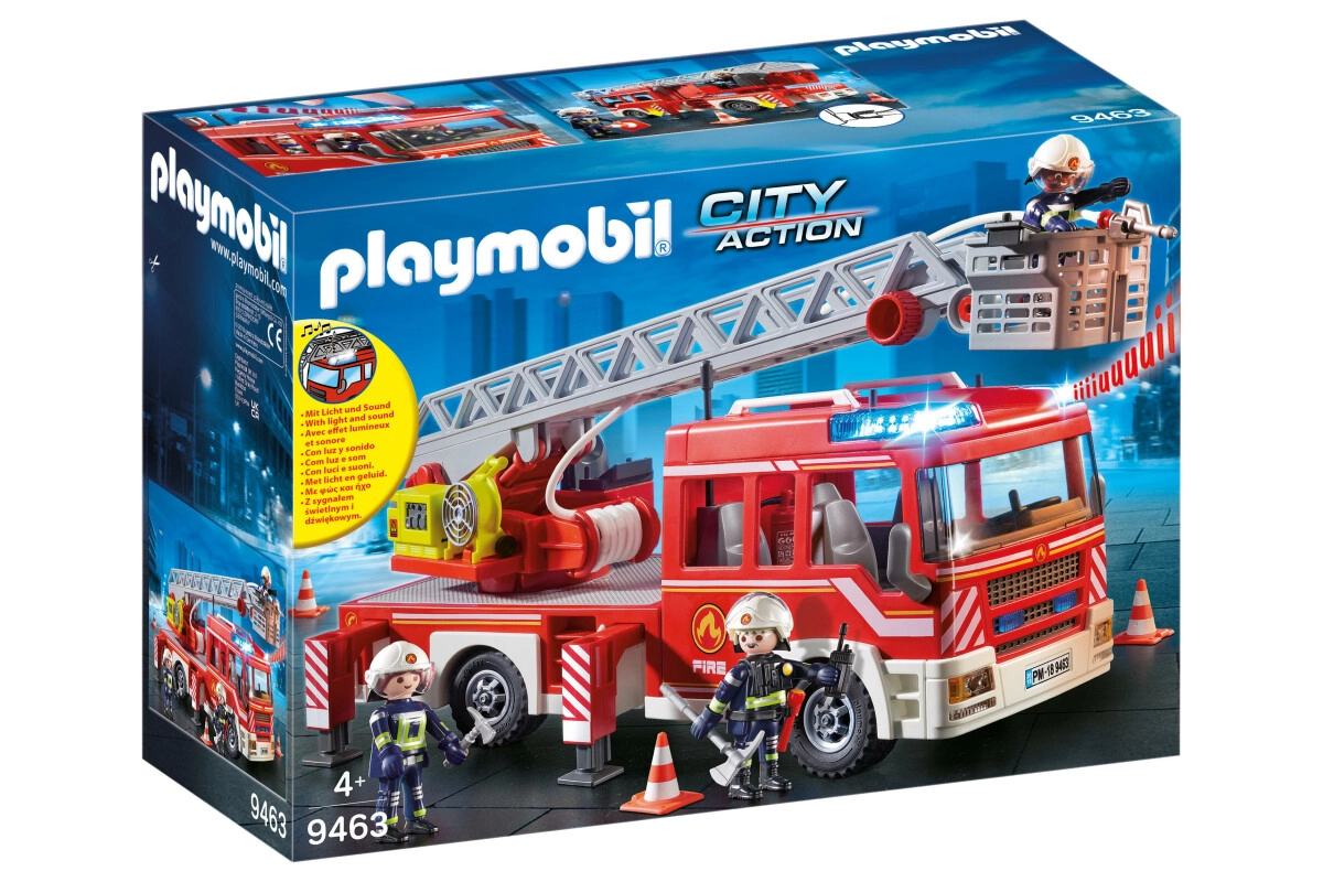 PLAYMOBIL® 9463 Feuerwehr-Leiterfahrzeug