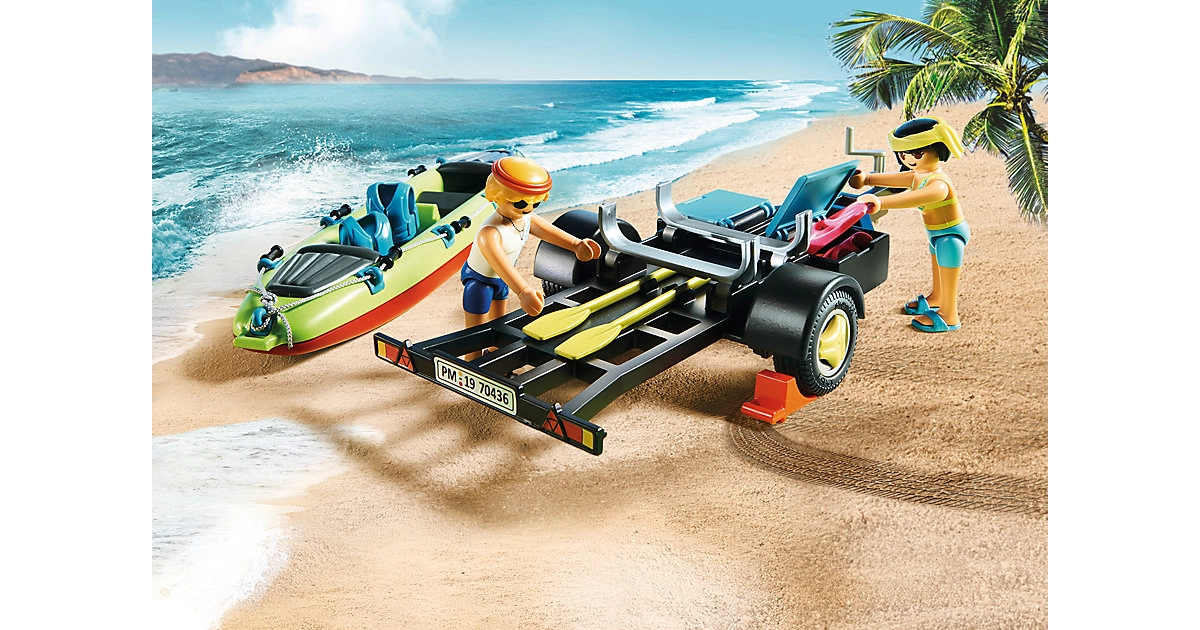 PLAYMOBIL® 70436 Strandauto mit Kanuanhänger