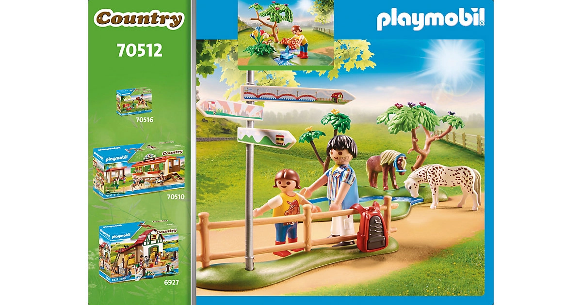 PLAYMOBIL® 70512 Fröhlicher Ponyausflug