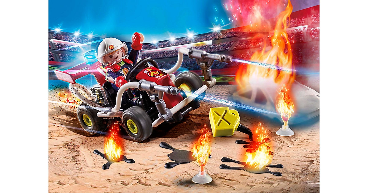 PLAYMOBIL® 70554 Stuntshow Feuerwehrkart