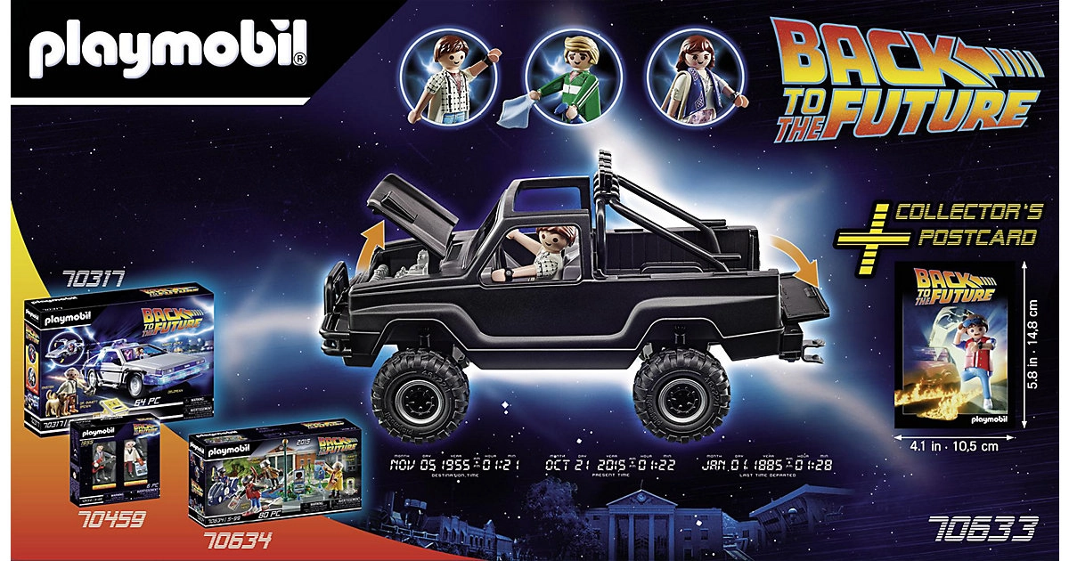 PLAYMOBIL® 70633 Back to the Future Marty?s Pick-up Truck