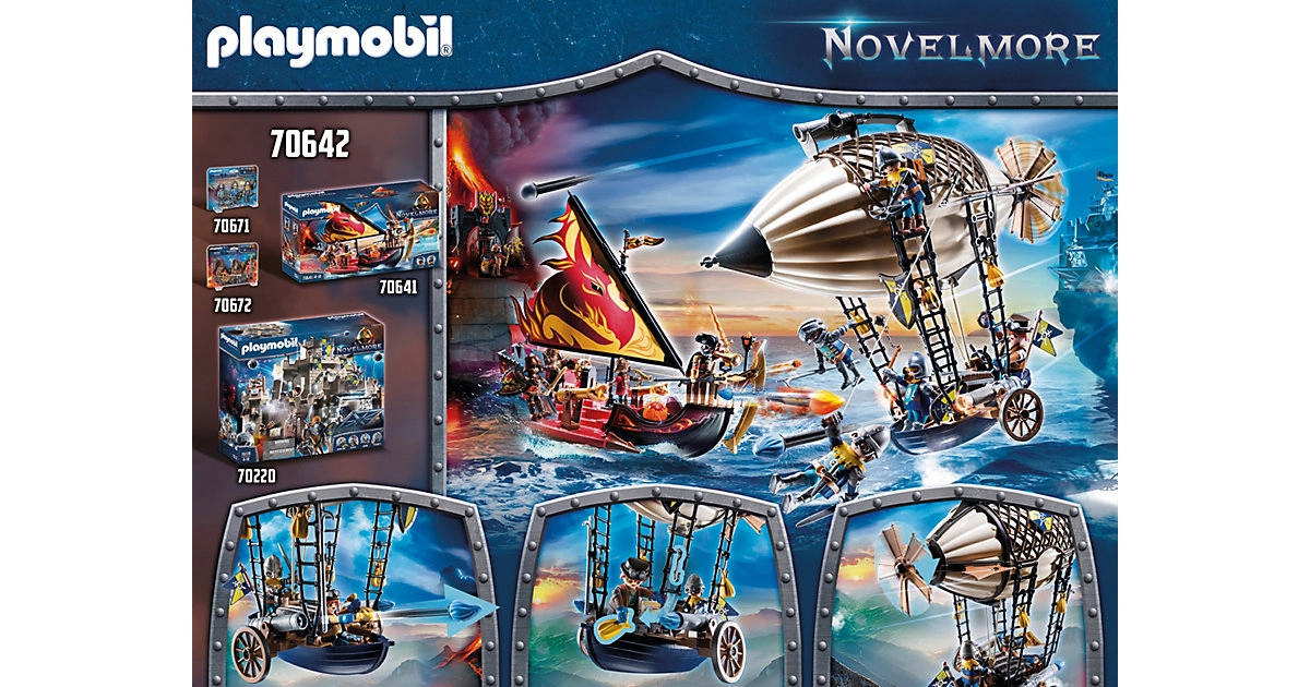 PLAYMOBIL® 70642 Novelmore Darios Zeppelin