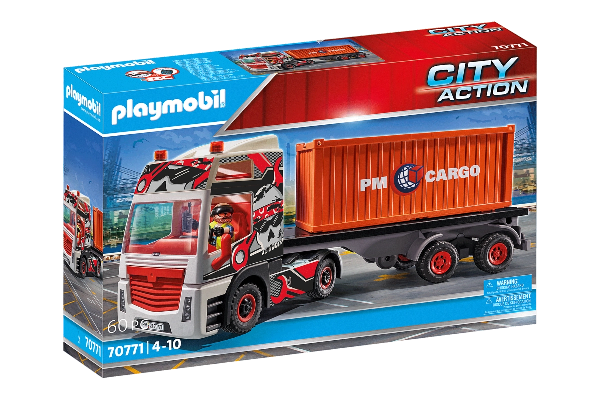 PLAYMOBIL® 70771 LKW mit Anhänger