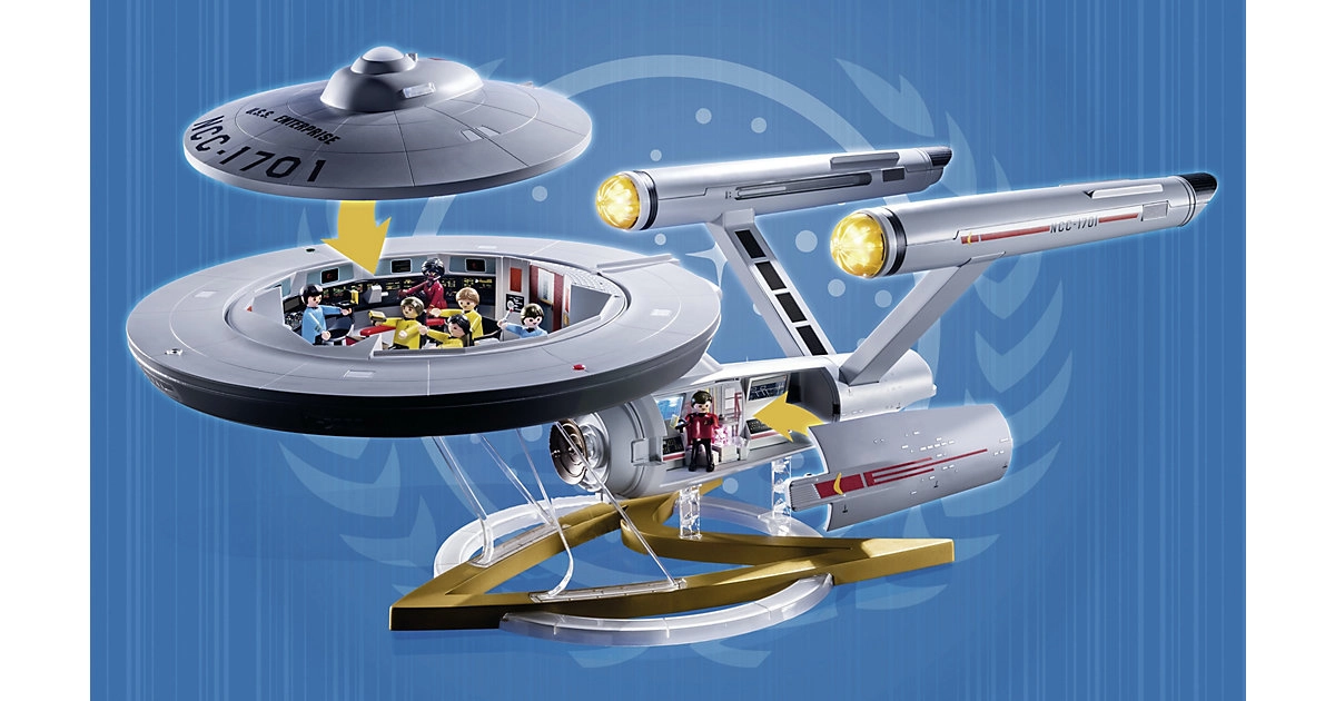 PLAYMOBIL® 70548 Star Trek - U.S.S. Enterprise NCC-1701