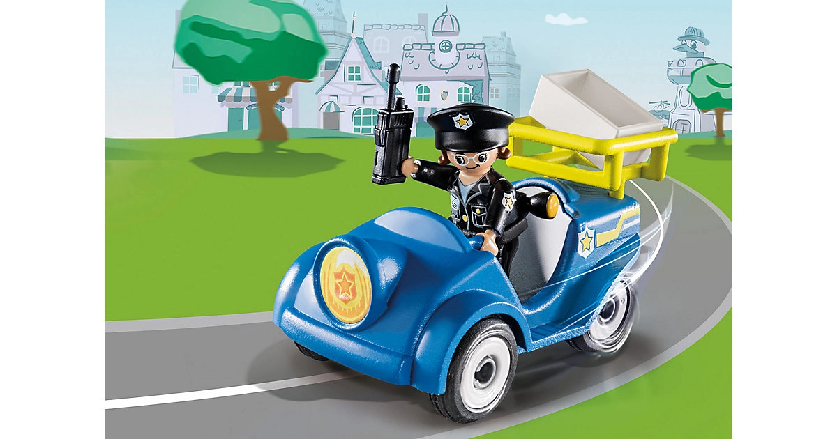 PLAYMOBIL® DUCK ON CALL Mini-Auto Polizei