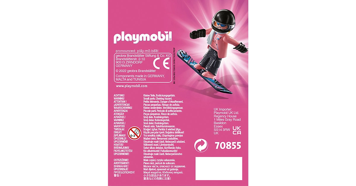 PLAYMOBIL® 70855 Snowboarderin