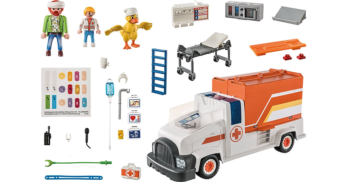 PLAYMOBIL® DUCK ON CALL Notarzt Truck