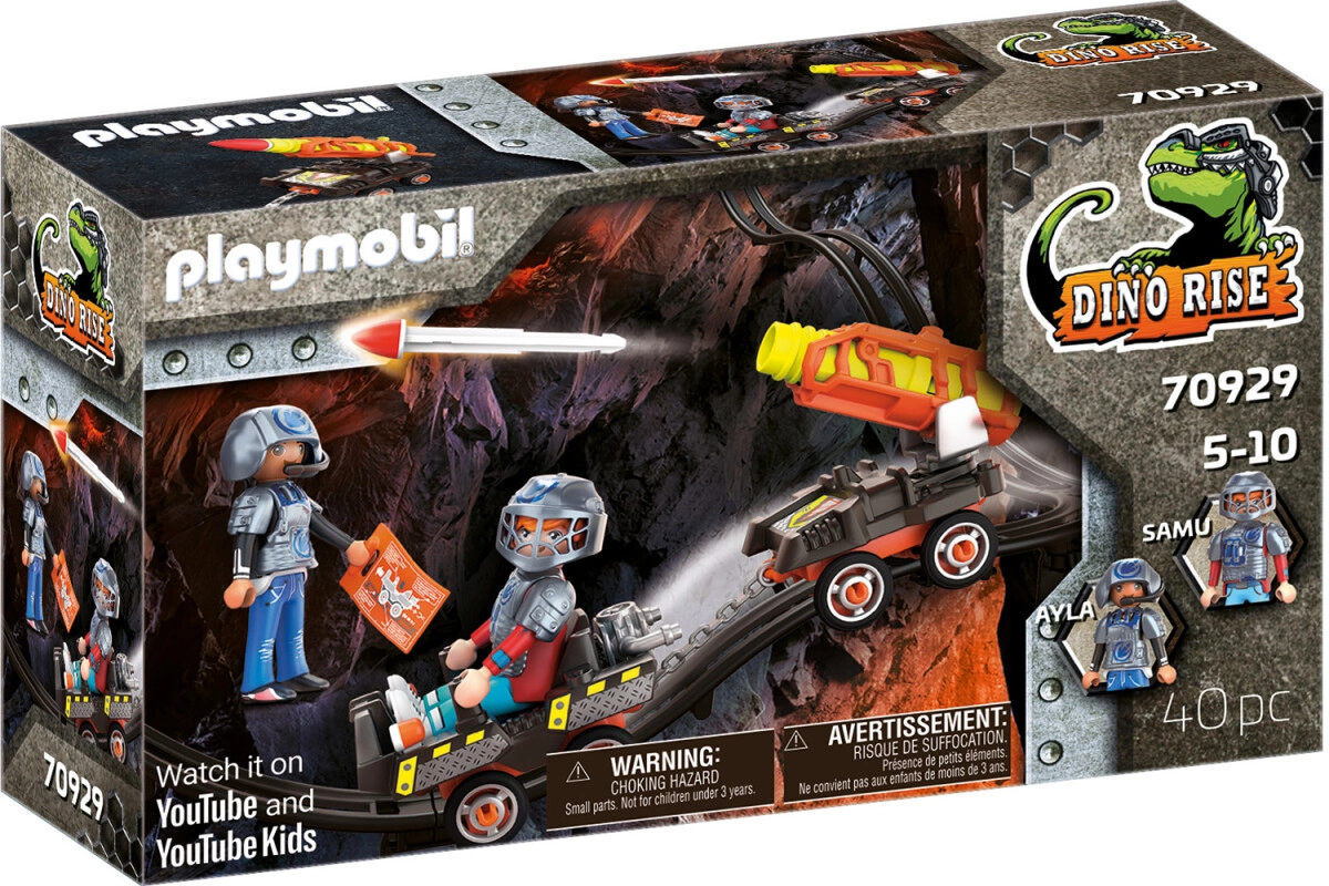 PLAYMOBIL® 70929 Dino Mine Raketenkart