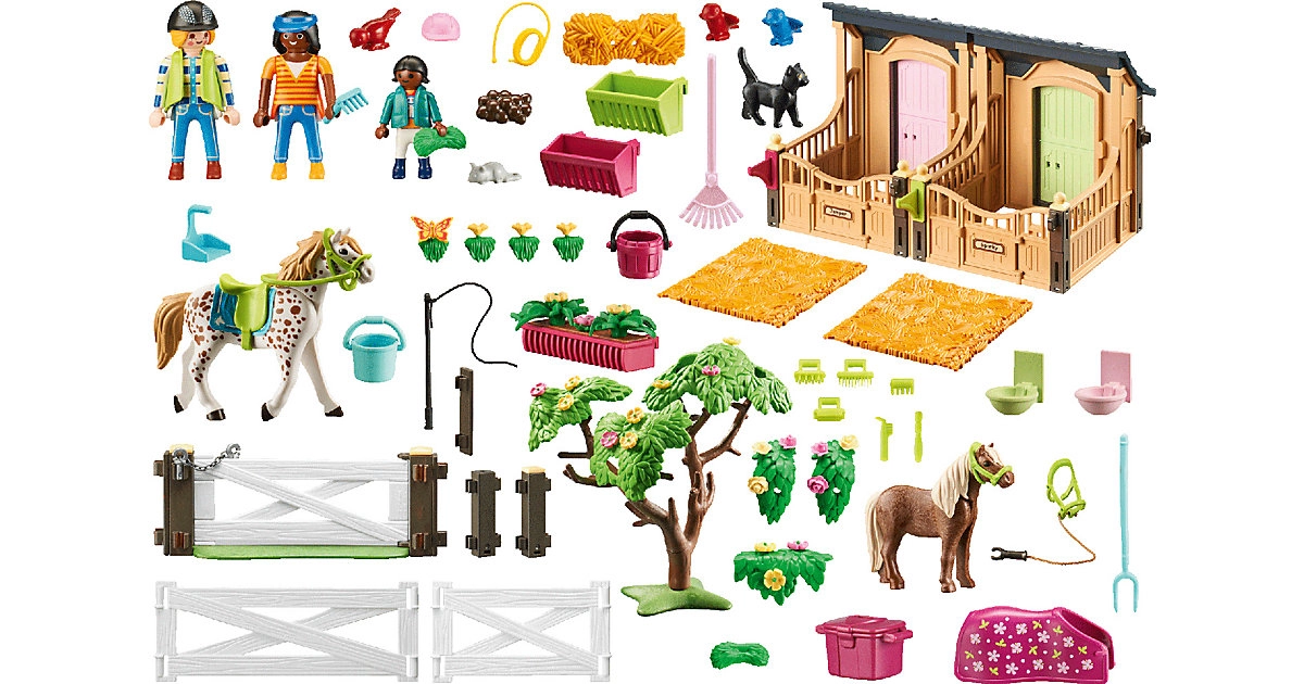 PLAYMOBIL® 70995 Reitunterricht mit Pferdeboxen