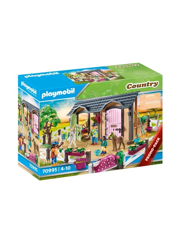 PLAYMOBIL® 70995 Reitunterricht mit Pferdeboxen