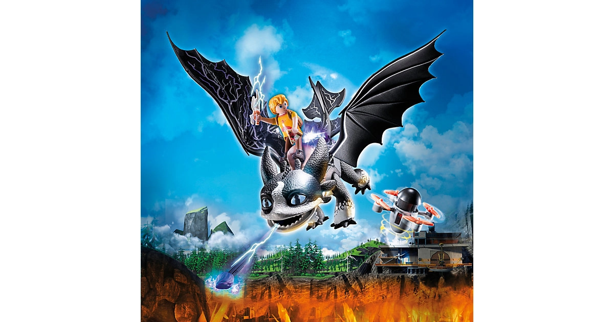 PLAYMOBIL® 71081 Dragons: The Nine Realms Thunder & Tom