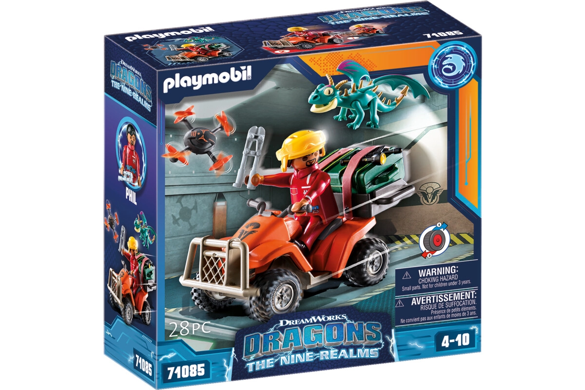 PLAYMOBIL® 71085 Dragons: The Nine Realms Icaris Quad & Phil