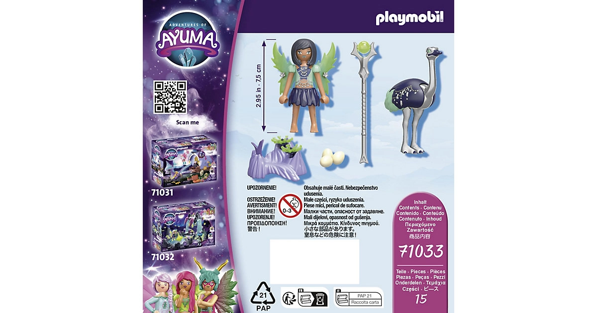 PLAYMOBIL® 71033 Moon Fairy mit Seelentier