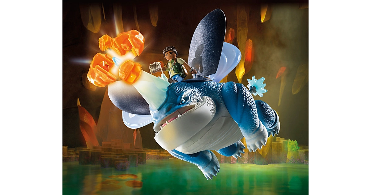 PLAYMOBIL® 71082 Dragons: The Nine Realms Plowhorn & D'Angelo