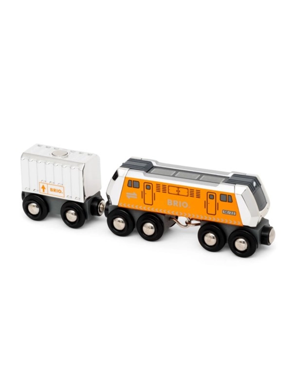 Ravensburger BRIO Große Frachtlok mit Waggon Spezial Edition 2022