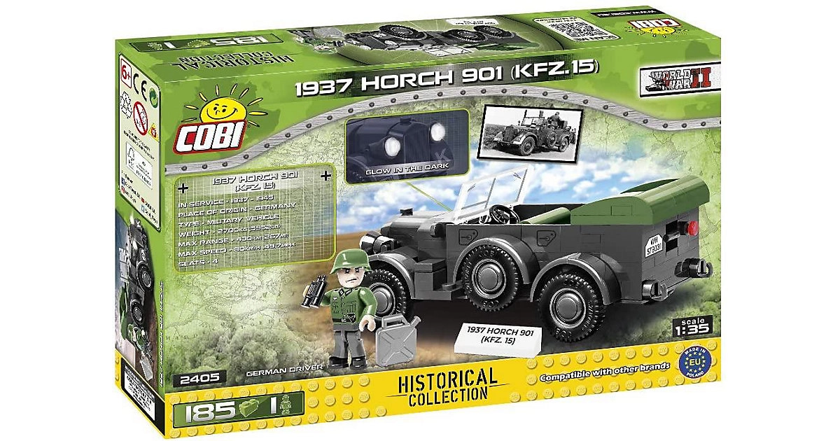 Cobi 2405 Historical Collection - 1937 Horch 901 (KFZ.15)