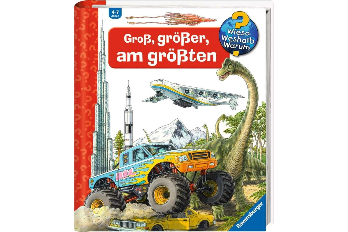 Ravensburger Wieso? Weshalb? Warum? Groß,größer,am größten Riesenbuch