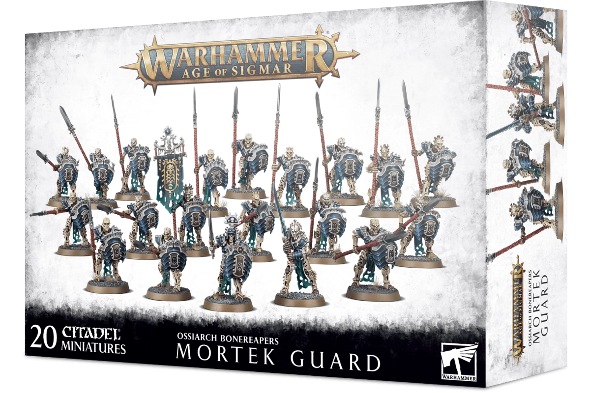 Warhammer Age of Sigmar Ossiarch Bonereapers Mortek Guard 94-25