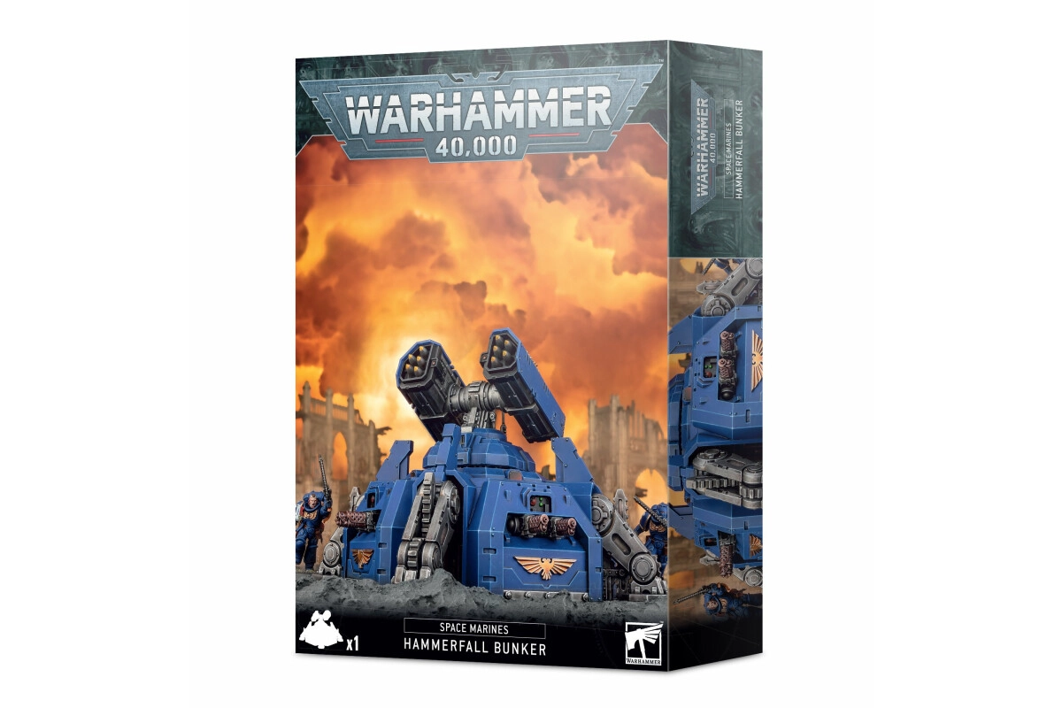 Warhammer 40,000 Space Marines Hammerschlag-Sturmbunker 48-22