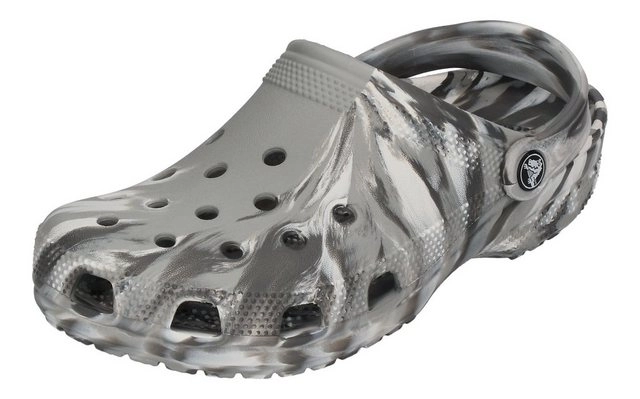 Crocs »CLASSIC MARBLED CLOG« Clog Light Grey Multi