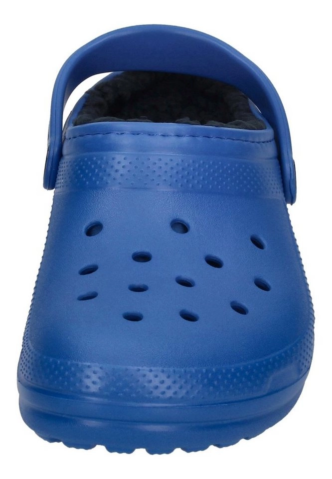 Crocs »Classic Lined Clog« Hausschuh Blue Bolt