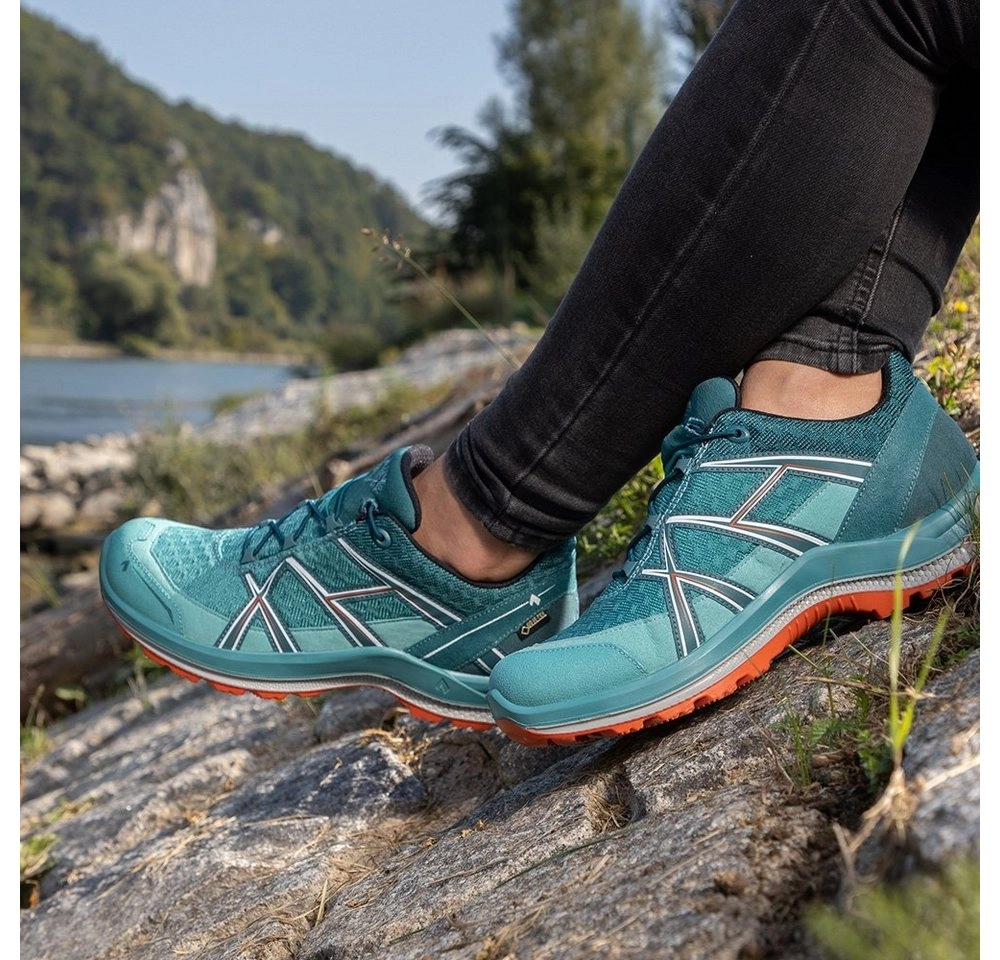 haix »Black Eagle Adventure 2.2 GTX Ws low teal-silver - 4 (37)« Wanderschuh atmungsaktiv, wasserdicht