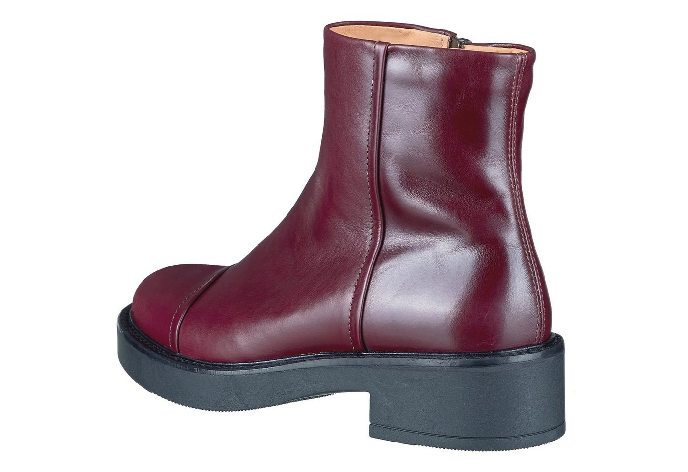 Ocra »Ocra Stiefeletten 363 Winter Schuhe für Mädchen Damen mit Lammfell Bordo« Schnürstiefelette