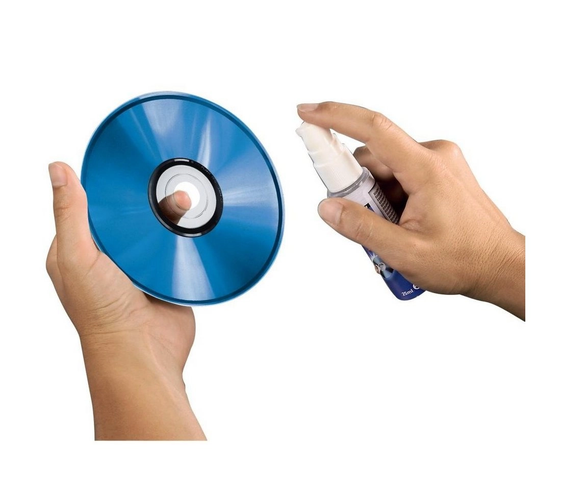 Hama Reinigungs-CD »CD-/DVD-Reparatur- & Reinigungsset«, - Bestandteil: Flüssigkeit, Paste - Set-Inhalt in Stück: 8 - Länge: 230 mm - Breite: 217 mm