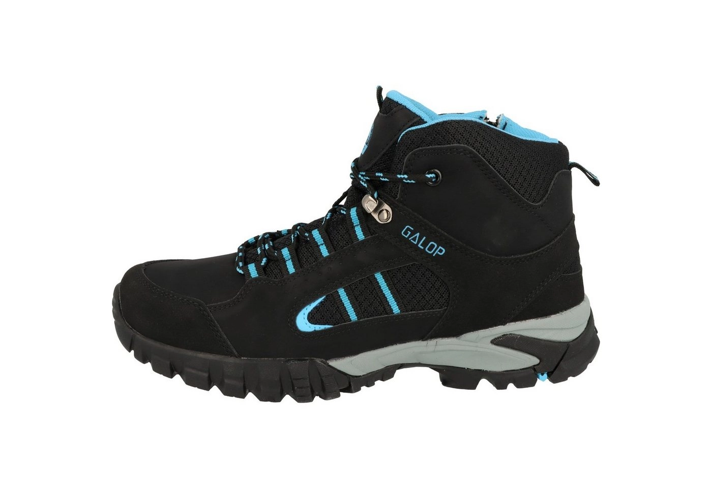 Galop »Damen Schuhe Trekking Boots Stiefel Schnürer L34501.802 Schwarz« Trekkingschuh