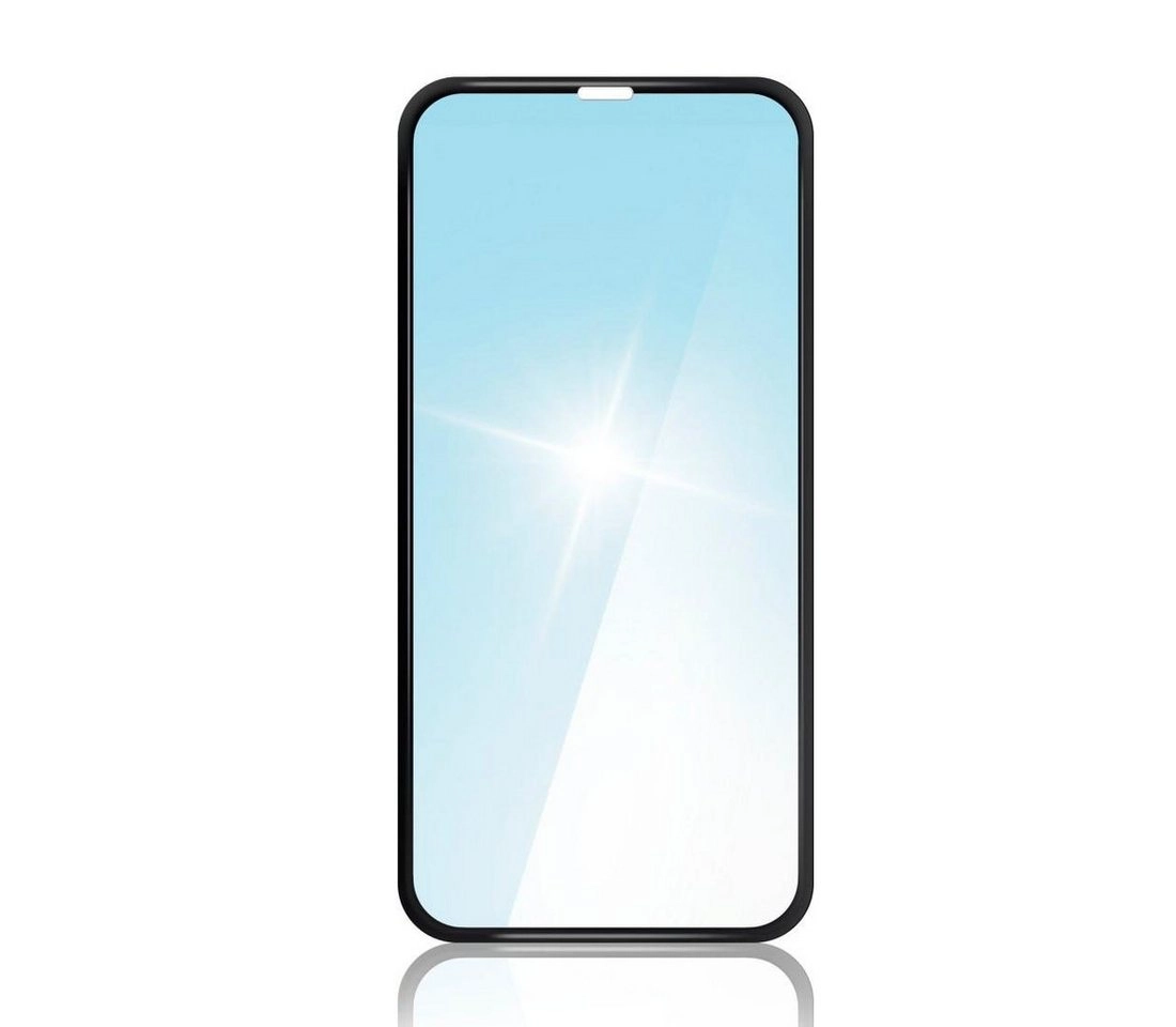Hama »Displayschutzglas für iPhone 12/12 Pro, mit Blaufilter antibakterielles Schutzglas«, Displayschutzglas, - Serie: Anti-Bluelight + Antibakt., - Härtegrad: 10H, - Montagehilfe: Easy-On Frame, - Schutzklasse: 11, - Smartphone: Apple iPhone 12/12 Pro