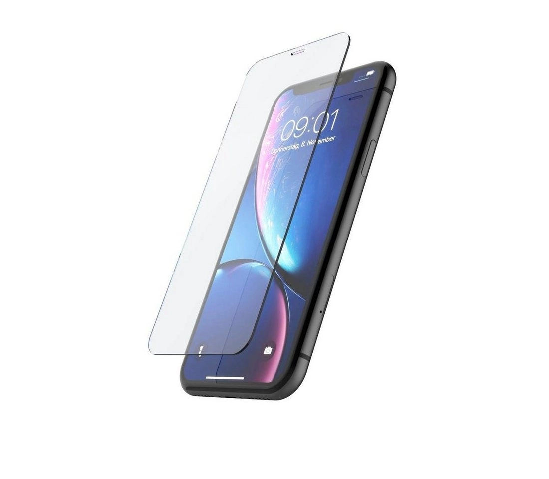 Hama »Echtglas-Displayschutz "Premium Crystal Glass" für Apple iPhone 11/ iPhone XR Schutzglas«, Displayschutzglas, - Serie: Premium Glas Crystal Clear, - Härtegrad: 10H, - Montagehilfe: Easy-On Frame, - Schutzklasse: 9, - Smartphone: Apple iPhone XR/11