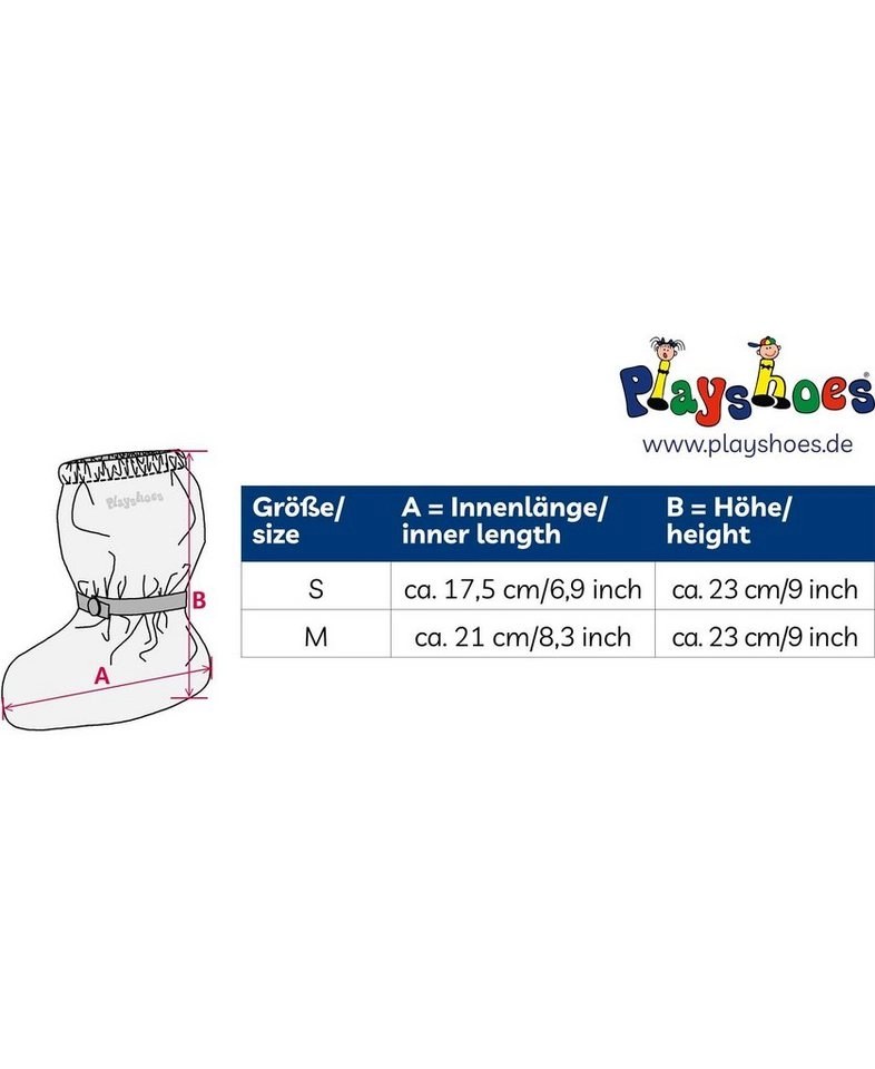 Playshoes »Playshoes Regenfüßling ungefüttert« Gummistiefel