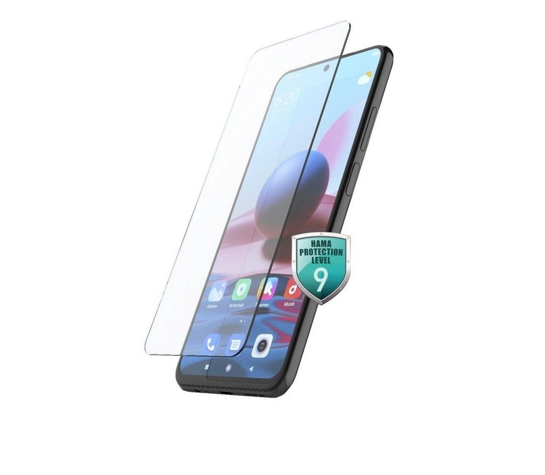 Hama »Echtglas-Displayschutz f. Xiaomi Redmi Note 10/10s, "Premium Crystal Glass"«, Displayschutzglas
