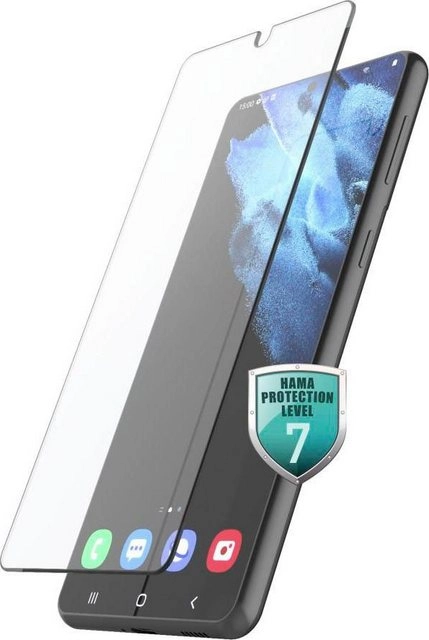 Hama »Full-Screen-Schutzglas für Samsung Galaxy S21 + (5G), Displayschutzglas Schwarz«, Displayschutzglas
