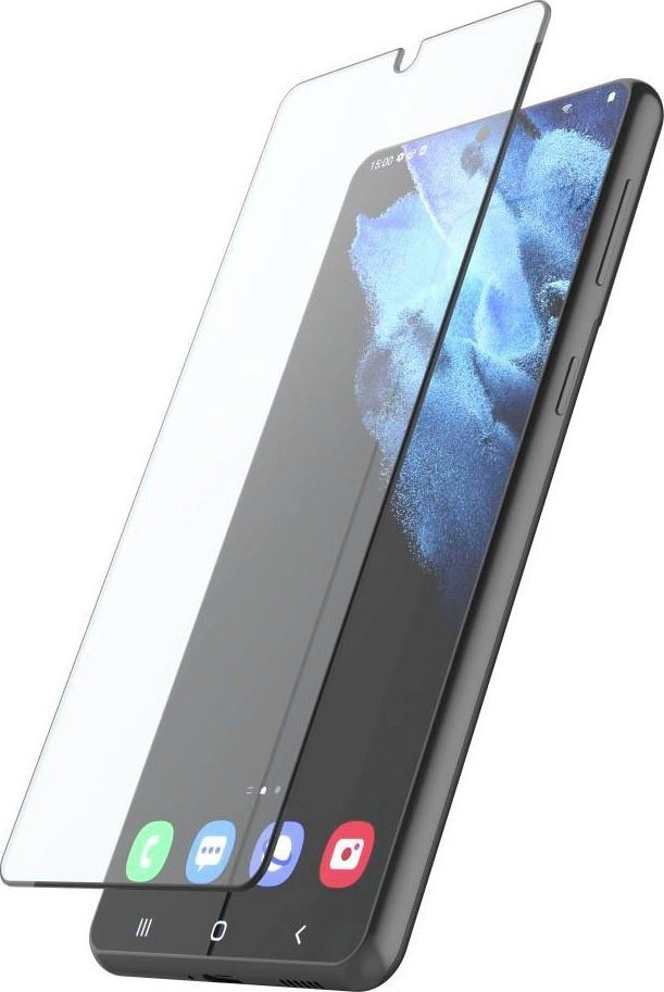 Hama »Full-Screen-Schutzglas für Samsung Galaxy S21 + (5G), Displayschutzglas Schwarz«, Displayschutzglas