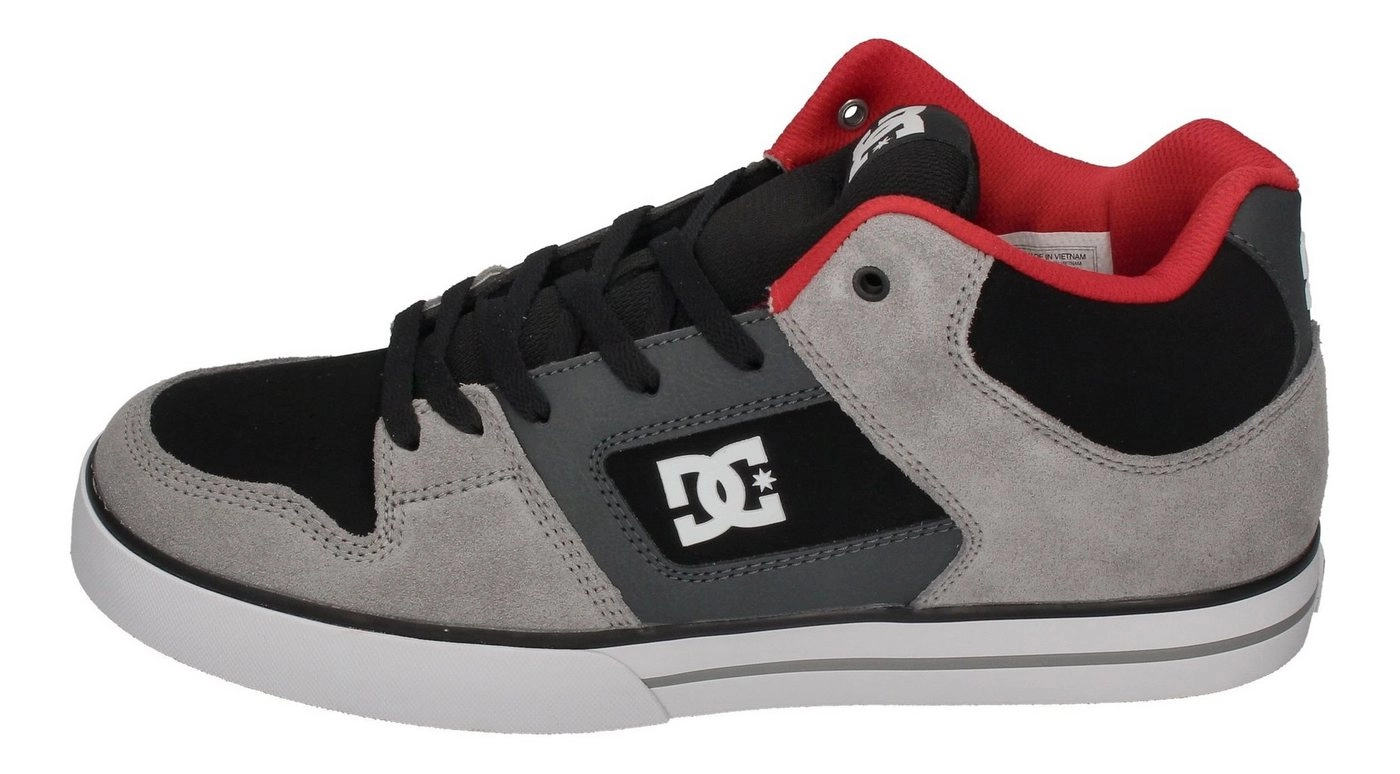 DC Shoes »Pure MID ADYS400082-WBI« Skateschuh black grey red