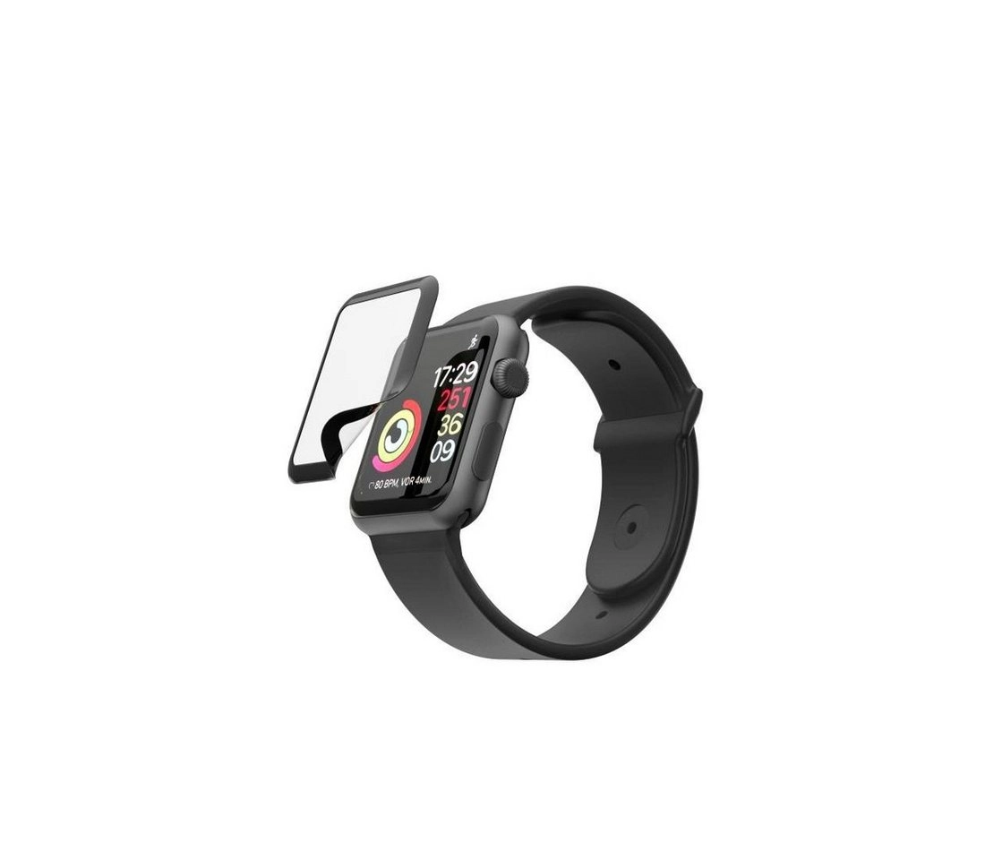 Hama »Displayschutz "Hiflex" für Apple Watch 7, 41 mm Displayschutzglas« für Smartwatch, Displayschutzglas