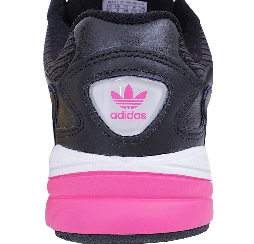 - »adidas Falcon Women« Sneaker aus einem Materialmix von Leder und Cord