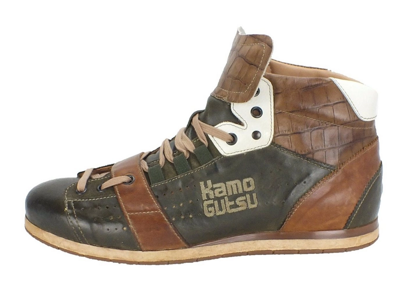 Kamo-Gutsu »Herren Leder Sneaker« Sneaker Wechselfussbett